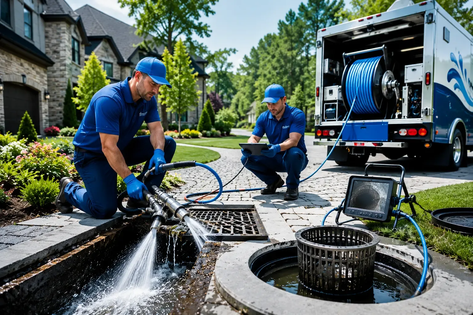 Local outdoor drain cleaning professionals in Hertel, WI